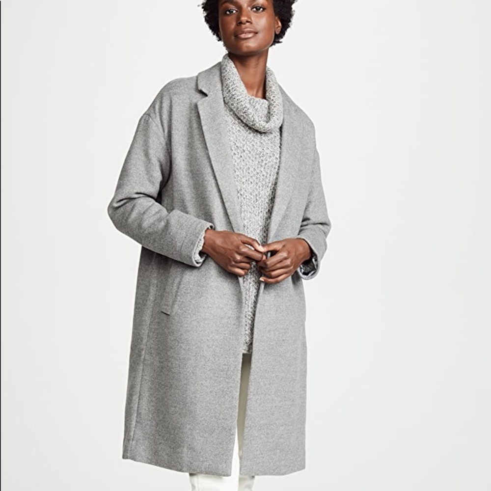 Madewell Grey Monsieur Coat size Small